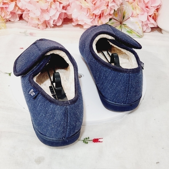 Longbay Women's Furry Memory Foam Diabetic Slippers Comfy Cozy Arthritis Edema - Picture 5 of 11